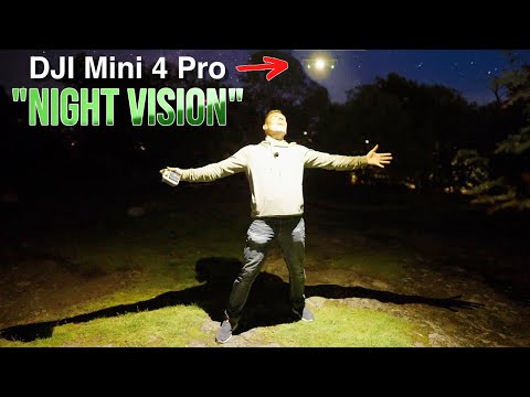 DJI Mini 4 Pro - ”NIGHT VISION”! This feature is mind blowing!