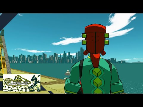 Bomb Rush Cyberfunk - Chapter 4 Playthrough [PC Ultrawide]