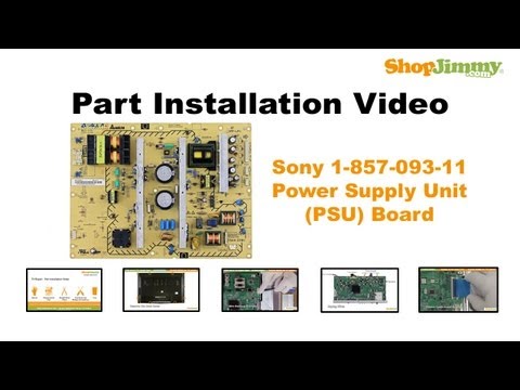 TV Part Number Identification Guide for Vizio Power Supply Unit PSU Boards LCD LED Plasma TVs