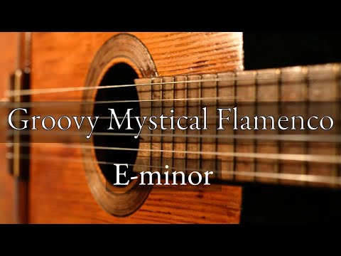 Blues Backing Track in E-minor: Groovy Mystical Flamenco