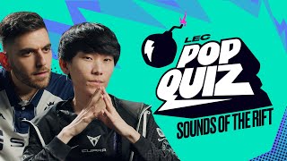 [閒聊] LEC Pop Quiz：Sounds of the Rift