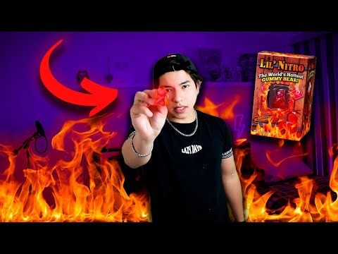 COMI LA GOMITA MAS PICANTE DEL MUNDO | Lil' Nitro