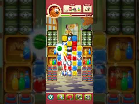 Toon blast level 7419 🔨🏈 got 3 free moves 👍😆🕺