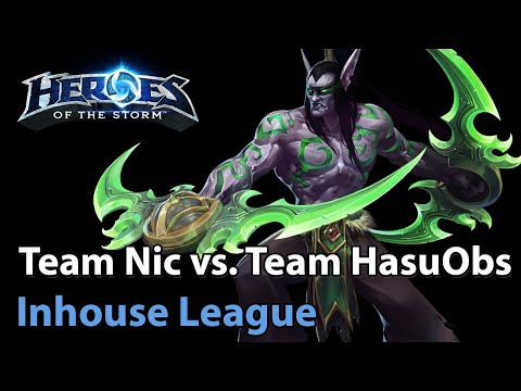 ► Team HasuObs vs. Team Nic - Inhouse League Groupstage - Heroes of the Storm Esports