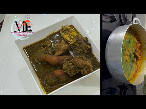 Nigerian Black Soup Recipe | Deep, Rich & Traditional African Flavor