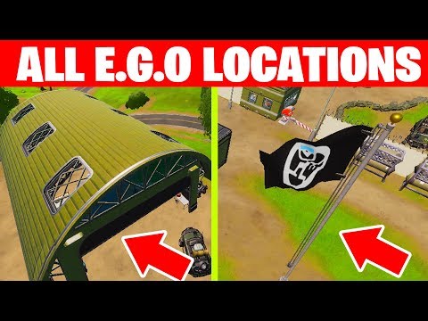 Visit different E.G.O. outposts ALL EGO 5 LOCATIONS Fortnite