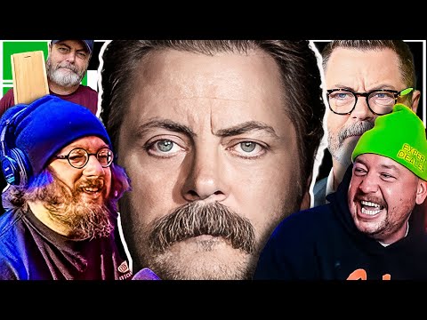 Nick Offerman OUTED as a PHONY! (+Enterprise Ban, Guitars & MOM Torture) - Sam Hyde Nick Rochefort