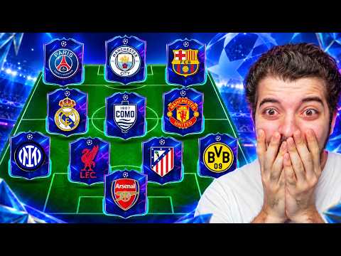 تحدي أفضل لاعب من كل نادي في دوري الأبطال 🔥😨