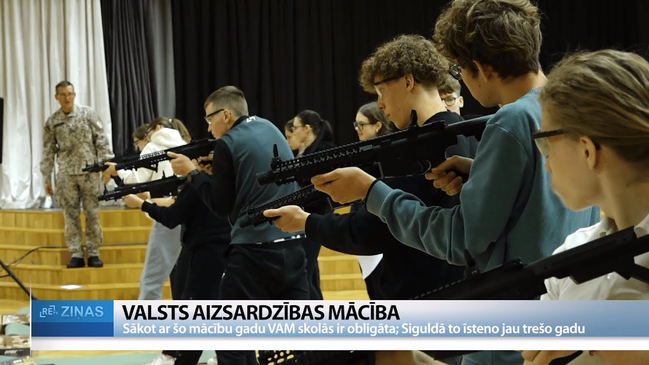 Siguldas novadā Valsts aizsardzības mācība tiek īstenota jau trešo gadu