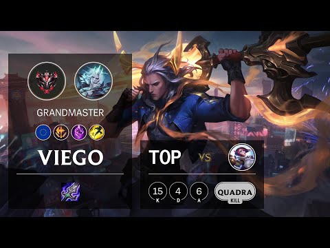 Viego Top vs Fiora - EUW Grandmaster Patch 11.6