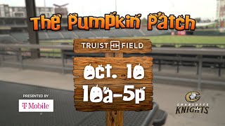 Get Your Pumpkin at Truist Field!