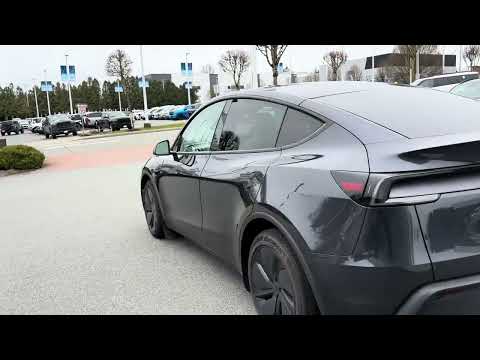 2026 Tesla Model Y Premium AWD in Gray for sale at Abbotsford Hyundai in Abbotsford, BC