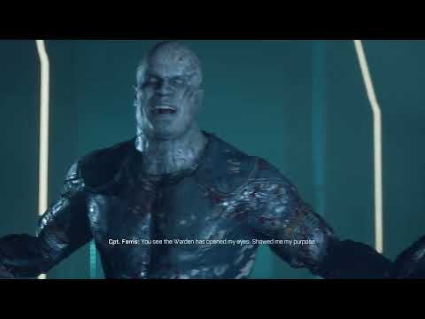 The Callisto Protocol Captain Ferris Boss Fight Cinematic (Spoilers Ahead)