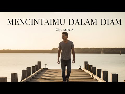 Mencintaimu Dalam Diam | Lagu Pop Melayu Sedih Tentang Cinta Rahasia || Anjha A ( Lyric Video )