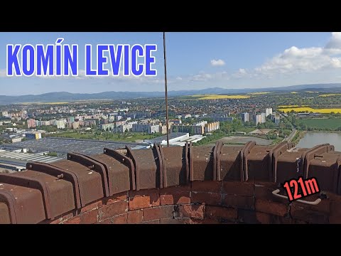 Komín Levice - 121m [Urban climbing]
