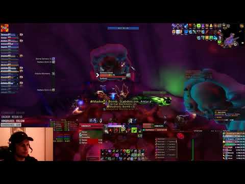 Mythic Carapace of N'Zoth Blood Death Knight PoV Gonzø RETRY