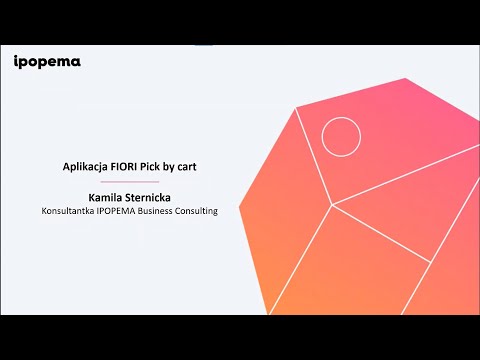 Środa z IPOprovement | SAP Fiori Pick by cart | Pobranie z wózkiem | IPOPEMA Business Consulting