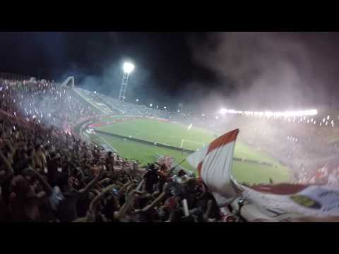 "Mardel 2017 - Independiente 0-0 Racing | El recibimiento" Barra: La Barra del Rojo • Club: Independiente • País: Argentina