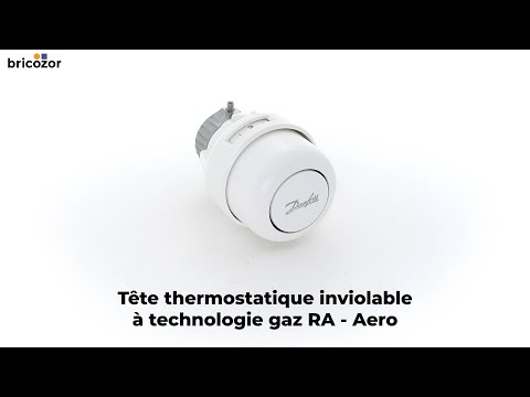 Tête thermostatique inviolable à technologie gaz RA - Aero® DANFOSS
