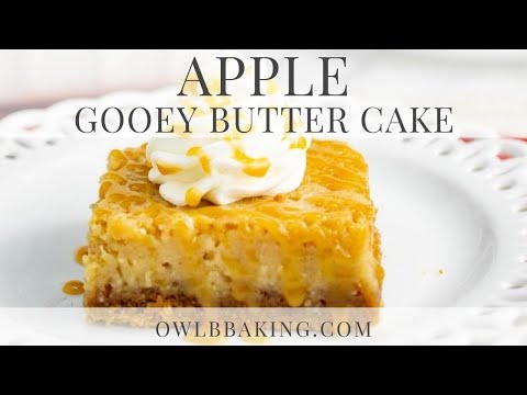 Apple Gooey Butter Cake