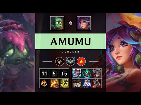 Amumu Jungle vs Lillia - VN Challenger Patch 25.19