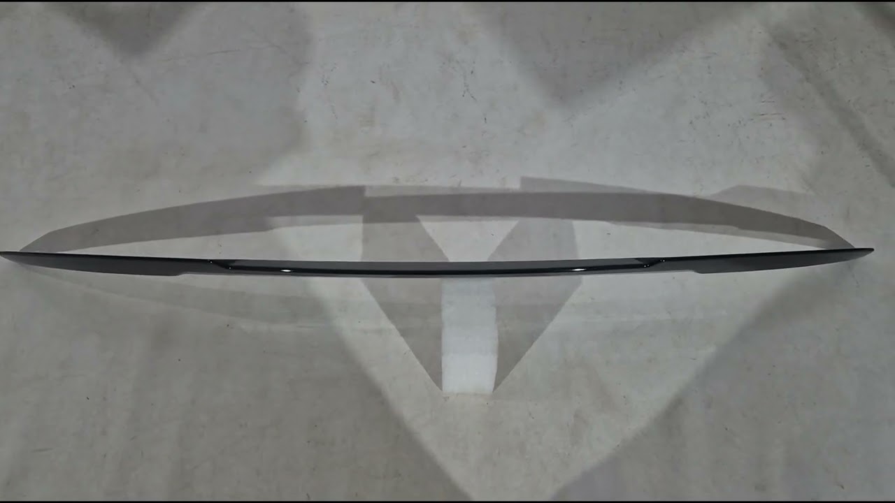 BMW 4-serie G22/23/26 2020– M4-Style spoiler (til G26, blank sort) Video 1