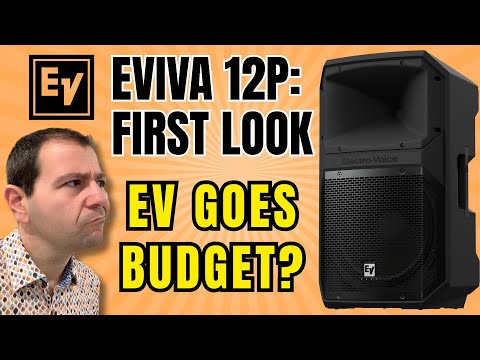 Why Electro-Voice Made the EVIVA 12P | NEW Budget PA Speaker First Look
