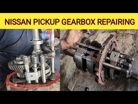 how to repair gearbox nissan pickup |nissan gearbox problem |  auto solutions with tahir719