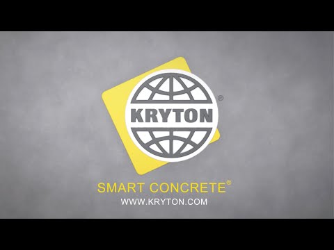Kryton krystol waterstop grout smart concrete