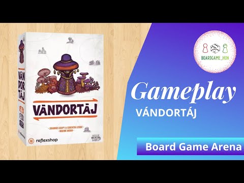 Vándortáj gameplay - boardgame_hun