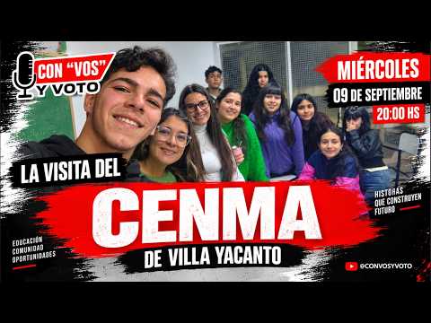La visita de CENMA de villa Yacanto de Calamuchita