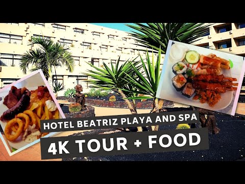 4K Tour of Beatriz Hotel Playa & Spa- Inside and Food | Puerto del Carmen, Lanzarote, September 2021