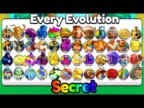 I Unlocked EVERY SECRET in EVERY Evolution Game!