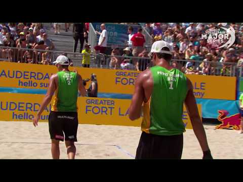 Pedro Solberg/George Wanderley vs Hyden/Brunner (Quarterfinals) FORT LAUDERDALE 2018