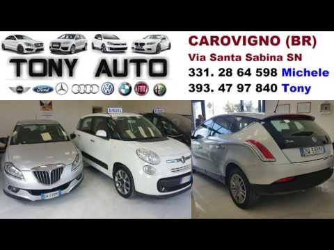 TONY AUTO -TRASMESSO SU MONITOR A BRINDISI E PROVINCIA. 338.85.55.330