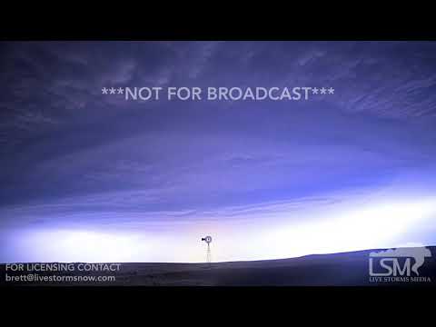 07-12-2017 Caputa, South Dakota - Lightning Timelapse