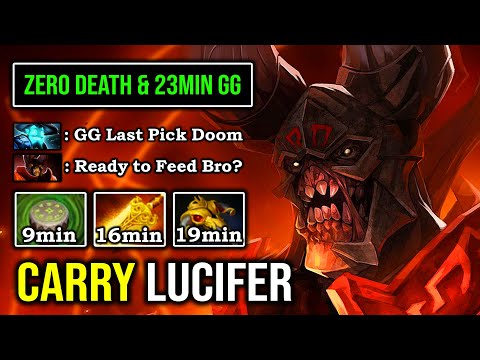 SUPER CARRY DOOM IS BACK IN 7.26B Crazy Tank 23Min GG Deleted Pro Storm 100% Unkillable DotA 2
