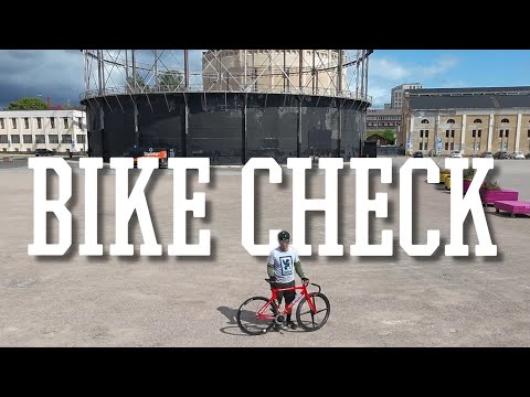 Bike Check in Action Cinelli Vigorelli Shark#fixedgear#fixie#trackbike#cinellivigorelli
