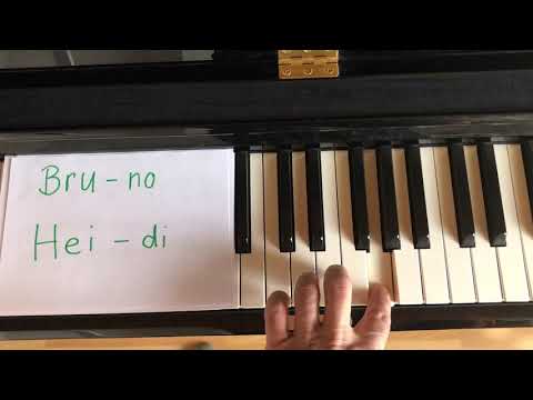 Intervalle 2: Die kleine Terz - (die Rufterz)