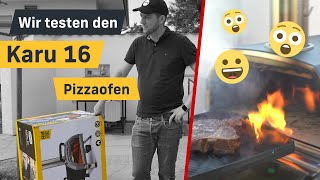 Ooni Karu 16 Pizzaofen Review + Pizza backen im Karu 16 | MotorGarten testet