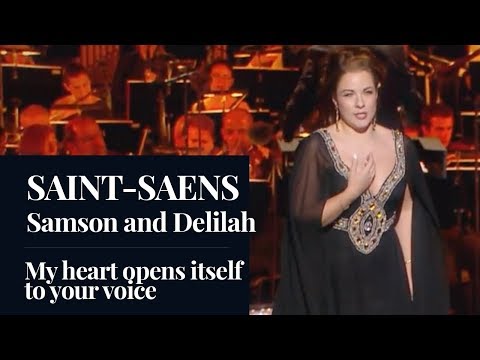 SAINT-SAËNS : Samson and Delilah "My heart opens itself to your voice" (Kolosova) [HD]