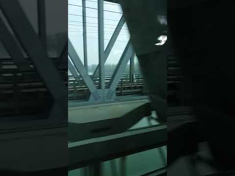 HD - Travel on Padova - Bologna: Po River