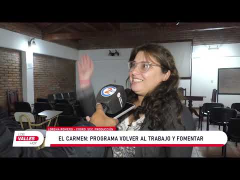 Muchos jóvenes consultan por créditos y programas laborales en El Carmen