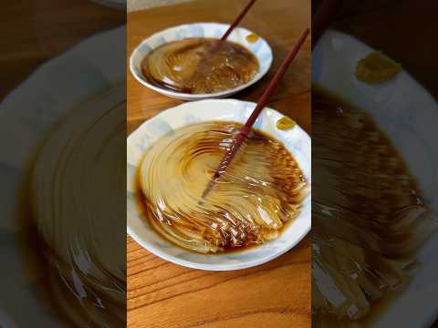 Traditional Japanese Food (Tokoroten) #たもグルメ #japanesefood