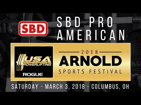 SBD Pro American at 2018 Arnold Sports Festival