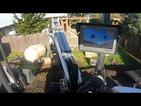 Setting Slope - iDig XD610 2D Excavator Grade Control Kit