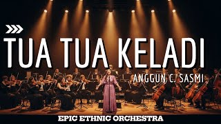 Download lagu TUA TUA KELADI – Anggun C. Sasmi | Cover Orkestra Etnik Paling Megah! Suaranya Bikin Jiwa Bergetar ! mp3
