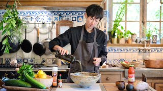 【ガスパチョ🍅】暑い日におすすめ！冷たいスープの美味しい作り方！Gaspacho /パリ５区レストランnarro