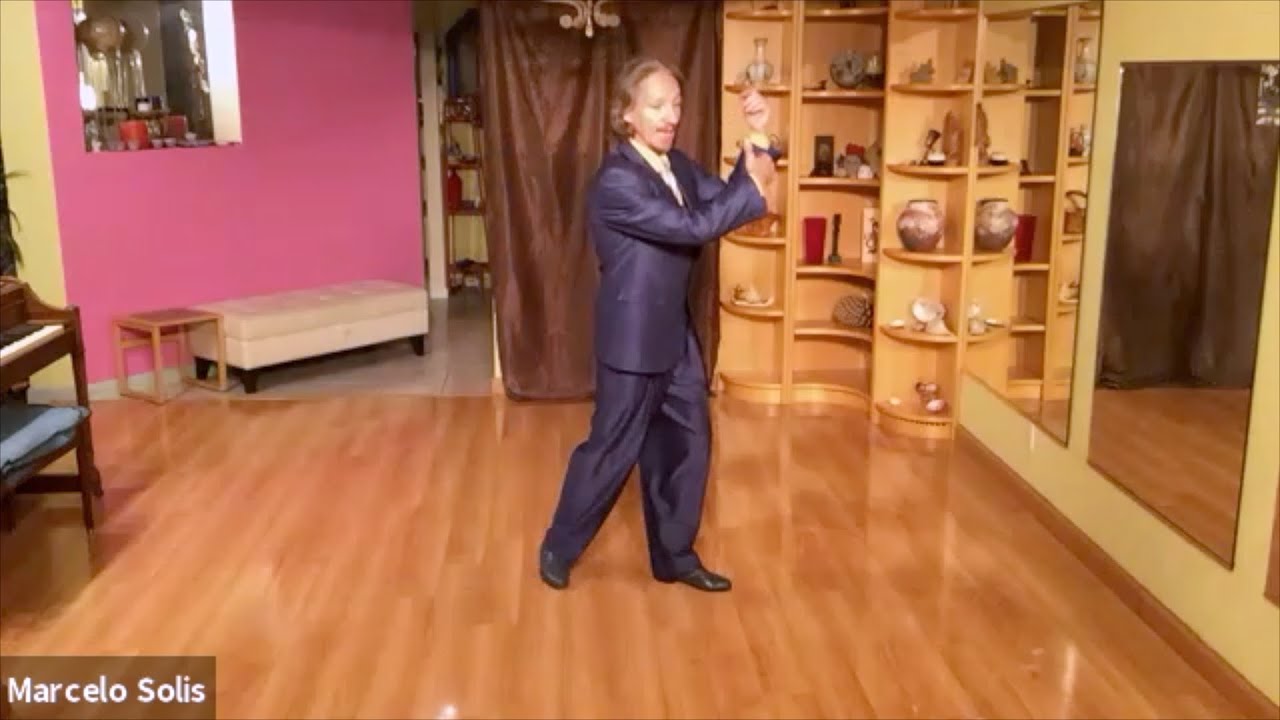 Argentine Tango class: clockwise change of direction continued