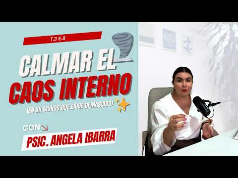 How to calm inner chaos in a demanding world. 🌪️ Podcast "My therapist told me so"